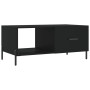 Mesa de centro madera contrachapada negro 90x50x40 cm de vidaXL, Mesas de centro - Ref: Foro24-829221, Precio: 47,67 €, Descu...