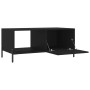 Mesa de centro madera contrachapada negro 90x50x40 cm de vidaXL, Mesas de centro - Ref: Foro24-829221, Precio: 47,67 €, Descu...