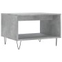 Mesa de centro madera de ingeniería gris hormigón 60x50x40 cm de vidaXL, Mesas de centro - Ref: Foro24-829256, Precio: 44,00 ...