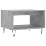 Mesa de centro madera de ingeniería gris hormigón 60x50x40 cm de vidaXL, Mesas de centro - Ref: Foro24-829256, Precio: 44,00 ...