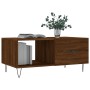 Mesa de centro madera contrachapada roble marrón 90x50x40 cm de vidaXL, Mesas de centro - Ref: Foro24-829211, Precio: 45,64 €...