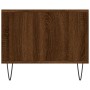 Mesa de centro madera contrachapada roble marrón 90x50x40 cm de vidaXL, Mesas de centro - Ref: Foro24-829211, Precio: 45,64 €...