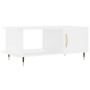 Mesa de centro madera contrachapada blanco 90x50x40 cm de vidaXL, Mesas de centro - Ref: Foro24-829468, Precio: 44,77 €, Desc...