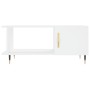 Mesa de centro madera contrachapada blanco 90x50x40 cm de vidaXL, Mesas de centro - Ref: Foro24-829468, Precio: 44,77 €, Desc...