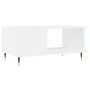 Mesa de centro madera contrachapada blanco 90x50x40 cm de vidaXL, Mesas de centro - Ref: Foro24-829468, Precio: 44,77 €, Desc...