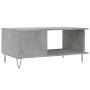 Mesa de centro madera contrachapada gris hormigón 90x50x40 cm de vidaXL, Mesas de centro - Ref: Foro24-829488, Precio: 41,90 ...