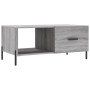 Sonoma-Couchtisch aus grauem Sperrholz, 90 x 50 x 40 cm von vidaXL, Couchtisch - Ref: Foro24-829226, Preis: 51,99 €, Rabatt: %