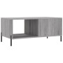 Sonoma-Couchtisch aus grauem Sperrholz, 90 x 50 x 40 cm von vidaXL, Couchtisch - Ref: Foro24-829226, Preis: 51,99 €, Rabatt: %