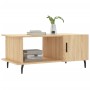 Sonoma oak plywood coffee table 90x50x40 cm by vidaXL, Coffee table - Ref: Foro24-829503, Price: 45,60 €, Discount: %