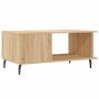 Sonoma oak plywood coffee table 90x50x40 cm by vidaXL, Coffee table - Ref: Foro24-829503, Price: 45,60 €, Discount: %