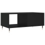 Mesa de centro madera contrachapada negro 90x50x40 cm de vidaXL, Mesas de centro - Ref: Foro24-829189, Precio: 46,21 €, Descu...