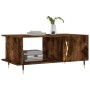 Smoked oak plywood coffee table 90x50x40 cm by vidaXL, Coffee table - Ref: Foro24-829473, Price: 46,99 €, Discount: %