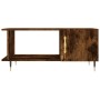 Smoked oak plywood coffee table 90x50x40 cm by vidaXL, Coffee table - Ref: Foro24-829473, Price: 46,99 €, Discount: %