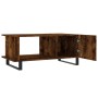 Smoked oak plywood coffee table 90x50x40 cm by vidaXL, Coffee table - Ref: Foro24-829513, Price: 62,05 €, Discount: %