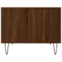 Mesa de centro madera de ingeniería marrón roble 60x50x40 cm de vidaXL, Mesas de centro - Ref: Foro24-829259, Precio: 31,99 €...