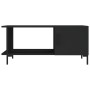 Black plywood coffee table 90x50x40 cm by vidaXL, Coffee table - Ref: Foro24-829493, Price: 44,95 €, Discount: %