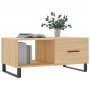 Sonoma oak plywood coffee table 90x50x40 cm by vidaXL, Coffee table - Ref: Foro24-829239, Price: 60,80 €, Discount: %