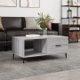 Sonoma gray plywood coffee table 90x50x40 cm by vidaXL, Coffee table - Ref: Foro24-829234, Price: 48,28 €, Discount: %