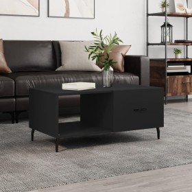 Black plywood coffee table 90x50x40 cm by vidaXL, Coffee table - Ref: Foro24-829229, Price: 45,96 €, Discount: %