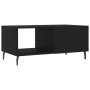 Mesa de centro madera contrachapada negro 90x50x40 cm de vidaXL, Mesas de centro - Ref: Foro24-829229, Precio: 45,96 €, Descu...