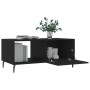 Mesa de centro madera contrachapada negro 90x50x40 cm de vidaXL, Mesas de centro - Ref: Foro24-829229, Precio: 45,96 €, Descu...