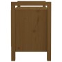 Banco de recibidor madera maciza de pino marrón miel 80x40x60cm de vidaXL, Bancos para recibidores y almacenamiento - Ref: Fo...