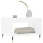 Mesa de centro madera de ingeniería blanca 60x50x40 cm de vidaXL, Mesas de centro - Ref: Foro24-829244, Precio: 41,15 €, Desc...