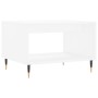 White engineered wood coffee table 60x50x40 cm by vidaXL, Coffee table - Ref: Foro24-829244, Price: 32,25 €, Discount: %