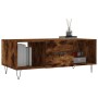 Smoked oak plywood coffee table 102x50x40 cm by vidaXL, Coffee table - Ref: Foro24-829297, Price: 44,36 €, Discount: %