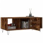 Smoked oak plywood coffee table 102x50x40 cm by vidaXL, Coffee table - Ref: Foro24-829297, Price: 44,36 €, Discount: %