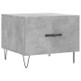 Concrete gray engineered wood coffee table 50x50x40 cm by vidaXL, Coffee table - Ref: Foro24-829388, Price: 36,38 €, Discount: %