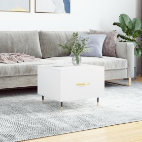 Weißer Couchtisch aus Holzwerkstoff, 50 x 50 x 40 cm von vidaXL, Couchtisch - Ref: Foro24-829348, Preis: 37,53 €, Rabatt: %