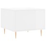 Mesa de centro madera de ingeniería brillo blanco 50x50x40 cm de vidaXL, Mesas de centro - Ref: Foro24-829368, Precio: 38,89 ...