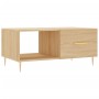 Sonoma oak plywood coffee table 90x50x40 cm by vidaXL, Coffee table - Ref: Foro24-829199, Price: 45,58 €, Discount: %