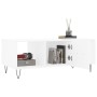 Mesa de centro madera contrachapada blanco 102x50x40 cm de vidaXL, Mesas de centro - Ref: Foro24-829292, Precio: 48,06 €, Des...