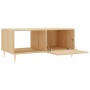 Sonoma oak plywood coffee table 90x50x40 cm by vidaXL, Coffee table - Ref: Foro24-829199, Price: 45,58 €, Discount: %