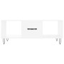 Mesa de centro madera contrachapada blanco 102x50x40 cm de vidaXL, Mesas de centro - Ref: Foro24-829292, Precio: 48,06 €, Des...