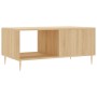 Sonoma oak plywood coffee table 90x50x40 cm by vidaXL, Coffee table - Ref: Foro24-829199, Price: 45,58 €, Discount: %