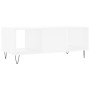 Mesa de centro madera contrachapada blanco 102x50x40 cm de vidaXL, Mesas de centro - Ref: Foro24-829292, Precio: 48,06 €, Des...