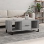 Sonoma-Couchtisch aus grauem Sperrholz, 102 x 50 x 40 cm von vidaXL, Couchtisch - Ref: Foro24-829330, Preis: 50,93 €, Rabatt: %