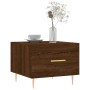 Plywood oak brown coffee table 50x50x40 cm by vidaXL, Coffee table - Ref: Foro24-829378, Price: 37,99 €, Discount: %