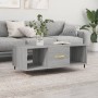 Sonoma-Couchtisch aus grauem Sperrholz, 102 x 50 x 40 cm von vidaXL, Couchtisch - Ref: Foro24-829282, Preis: 46,37 €, Rabatt: %