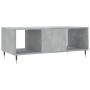 Mesa de centro madera contrachapada gris hormigón 102x50x40 cm de vidaXL, Mesas de centro - Ref: Foro24-829280, Precio: 45,08...