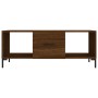 Mesa de centro madera contrachapada roble marrón 102x50x40 cm de vidaXL, Mesas de centro - Ref: Foro24-829307, Precio: 49,99 ...