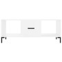 Glossy white plywood coffee table 102x50x40 cm by vidaXL, Coffee table - Ref: Foro24-829302, Price: 52,70 €, Discount: %