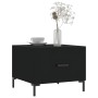 Black plywood coffee table 50x50x40 cm by vidaXL, Coffee table - Ref: Foro24-829398, Price: 39,52 €, Discount: %