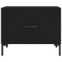 Black plywood coffee table 50x50x40 cm by vidaXL, Coffee table - Ref: Foro24-829398, Price: 39,52 €, Discount: %