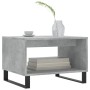 Concrete gray engineered wood coffee table 60x50x40 cm by vidaXL, Coffee table - Ref: Foro24-829264, Price: 48,97 €, Discount: %