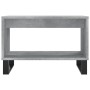 Mesa de centro madera de ingeniería gris hormigón 60x50x40 cm de vidaXL, Mesas de centro - Ref: Foro24-829264, Precio: 48,97 ...