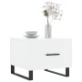 White gloss engineered wood coffee table 50x50x40 cm by vidaXL, Coffee table - Ref: Foro24-829448, Price: 45,25 €, Discount: %